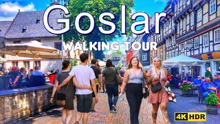 Goslar Germany Walking tour in Goslar 4k 60fps ☀️2023 [upl. by Pfaff410]