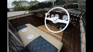 Custom 1956 17ft Chris Craft Restoration  Limitless [upl. by Wurtz]