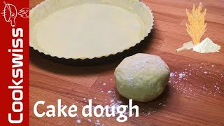 How to make Quiche Crust  Crust recipe for sweet or savoury toppings [upl. by Boice]