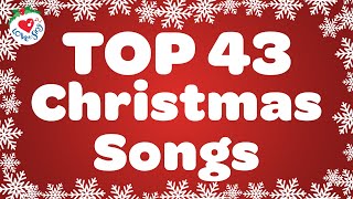 Top 43 Popular Christmas Songs and Carols Playlist 🎅🎄 Merry Christmas 2 Hours [upl. by Vaish]