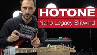 Hotone BritWind Nano Pedal Amp EGitarrenverstärkerReview von session [upl. by Naxor]