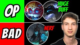 Wild Rift TIER LIST Patch 53 [upl. by Cattier]