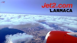 Realistic B737800 Jet2com Landing in Larnaca Airport l XPlane 11 [upl. by Eoin]