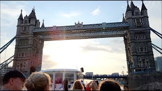 Thames River Cruise Tour  London [upl. by Dnomde]