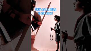 David Vs Goliath With Faith and a Sling [upl. by Lirrehs]