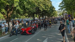 Trebinje moto vikend 2022  defile [upl. by Sterner]