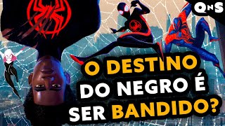 Ninguém percebeu o passado negro de HOMEMARANHA ATRAVÉS DO ARANHAVERSO [upl. by Materi931]