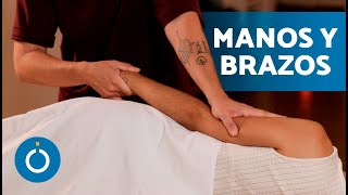 Masaje relajante de MANOS y BRAZOS 🖐️💪 Masaje para TENDINITIS [upl. by Manbahs]