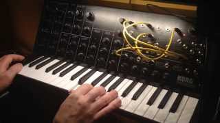 Korg MS20 Mini  Demo [upl. by Relly]