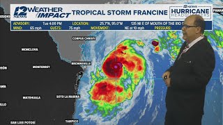 Francine expected to become hurricane by Tuesday night make Louisiana landfall on Wednesday [upl. by Gaven]