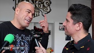 TITO ORTIZ REACTS TO LIDDELL LOOKING TERRIBLE IN TRAINING CLIPS quotHES SANDBAGGING ITquot [upl. by Naimaj612]