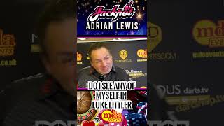 Adrian Lewis on Luke Littler Shorts [upl. by Mimi517]