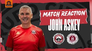 John Askey Match Reaction Chelmsford City h 202425 [upl. by Adneral531]