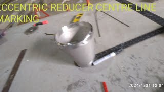 Eccentric Reducer Centre Line Marking [upl. by Woodhead]