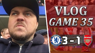 Chelsea 3 v 1 Arsenal  Its Time To Say Goodbye Wenger  Matchday Vlog  Game 35 [upl. by Nelleeus39]