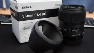 Sigma 35mm 14 DG Canon  First Impressions amp Samples [upl. by Nevarc544]