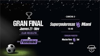 Mundialito Azeta 2024  Final Femenino  Miami 🆚️ Superpoderosas [upl. by Felizio]