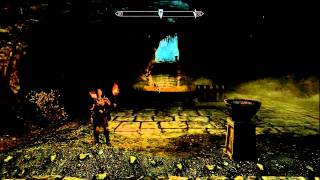 Skyrim Gameplay Alduins Wall Quest How to gain access to Sky Haven Temple [upl. by Namar]