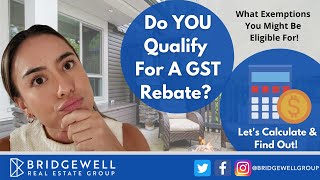 GST New Home Rebate Calculation and Examples [upl. by Otir]