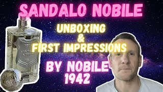 SANDALO NOBILE BY NOBILE 1942first impressions [upl. by Aicia]