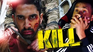 Whats the Best Indian Movie for a Thrilling Reaction  KILL MOVIE REACTION [upl. by Ayerf]