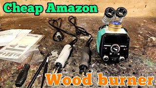 A cheap Amazon wood burner does the trick just fine for the beginner [upl. by Annid719]