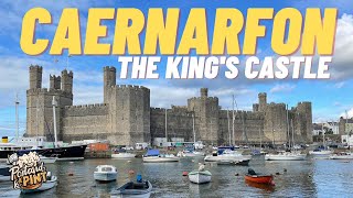 Caernarfon Castle  The Kings Castle  A Tour Of Caernarfon [upl. by Zed]