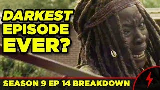 WALKING DEAD 9x14 Breakdown Darkest Episode SCARS EXPLAINED [upl. by Barcroft]