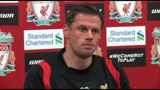 Jamie Carragher on retirement [upl. by Trik]