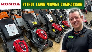 WATCH THIS Honda petrol lawn mower review Find out why customers LOVE Honda walk behind lawn mowers [upl. by Accebar]