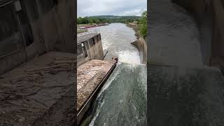 Staustufe Dillingen nach dem Hochwasser 2 [upl. by Hailey]