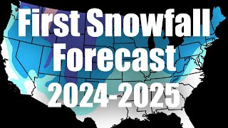 When to Expect Your First Snowfall Winter 20242025 [upl. by Jdavie126]