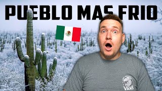 😱NO PUEDO CREER QUE EXISTE EL PUEBLO MÁS FRIO en MÉXICO 🇲🇽  RUSOS REACCIONAN a NIEVE en MÉXICO [upl. by Nnylhtak633]