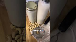 Making Cashew Milk for Breakfast 🥛 milk [upl. by Quint138]