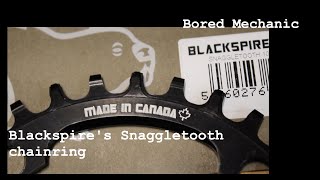 Blackspires snaggletooth chainring [upl. by Sucramed]