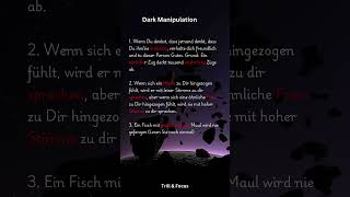 Manipulationstechniken darkpsychology zitate motivation mindset [upl. by Franny]