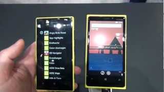 Nokia Lumia 720  CeBIT SneakPreview [upl. by Anima]