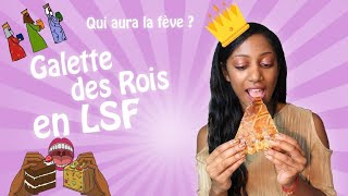 🥧👑 RECETTE FACILE DE LA GALETTE DES ROIS EN LANGUE DES SIGNES  LSF    SOUSTITRES HD🥧 [upl. by Ymrej]