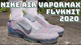 NIKE VAPORMAX 2020 FLYKNIT REVIEW  On feet comfort weight breathability and price review [upl. by Freda276]