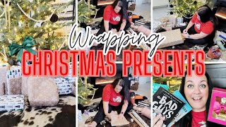 🎁🎄🎅 WRAP CHRISTMAS PRESENTS WITH ME 2023  WRAPPING MY KIDS CHRISTMAS GIFTS  MRS FRASURE [upl. by Topper]