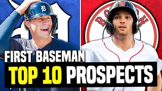 Ranking Top 10 First Baseman Prospects for 2022 [upl. by Clayson269]