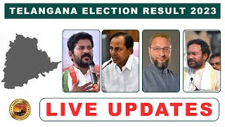 AIMIM Election Results 2023 LIVE Telangana Election Results LIVE  Telangana Election Counting [upl. by Sinnylg213]