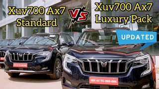 Mahindra XUV700 Ax7 vs Ax7L Luxury  Details About Luxury pack Price amp Features [upl. by Oned]