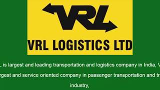 How To Open VRL Logistics Franchise  VRL Courier Agency [upl. by Ymaral]