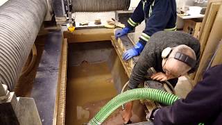 Waterjet Tank Cleaning with a Vacuum Truck [upl. by Conley718]