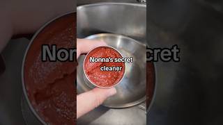 Have you heard about Nonna’s secret cleaner 🍅🤷🏽‍♂️ With Steel Pan Guy [upl. by Macnair]