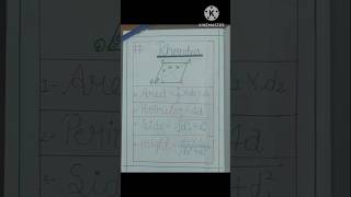 Basic Formulas of Rhombus  exam  shorts Youtube  education viral KKR Zone 📚🎉🔥 [upl. by Ffoeg]