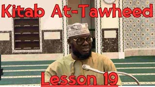 Abu Hanifa Ismail Rufai  Kitab AtTawheed  Lesson 19  From Shirk is vowing for other than Allaah [upl. by Vareck]