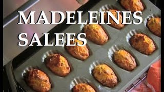 Les recettes de Julie Andrieu  Madeleines salées [upl. by Giordano]