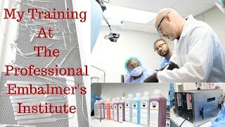 My experience at the Professional Embalmers Institute training at Piedmont Technical College [upl. by Ettenotna]